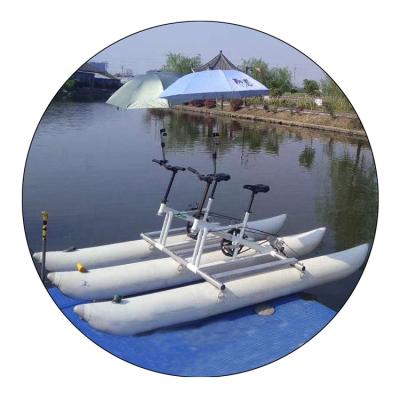 China New design 2 person lake water bike bicycle for water sports without MOQ for sale