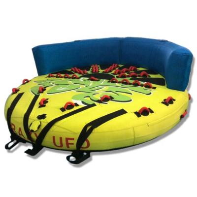 China UFO Ski Crazy Commercial Grade Inflatable Water Towable Tube For Water Sports for sale