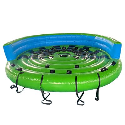 China Water Ski Used 8 Rider PVC UFO Donut Inflatable Towable Water Ski Tube With Factory Price for sale