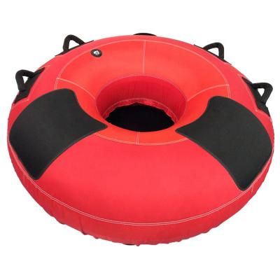 China Sea 1Rider HD Inflatable Commercial Donut Towable Tube For Beach Water Sports for sale