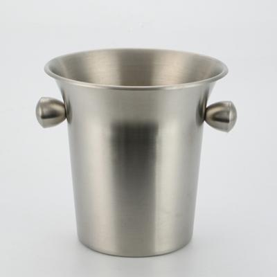 China Large Sustainable Metal Bar Set Stainless Steel Ice Bucket Champagne Bucket Wholesale for sale