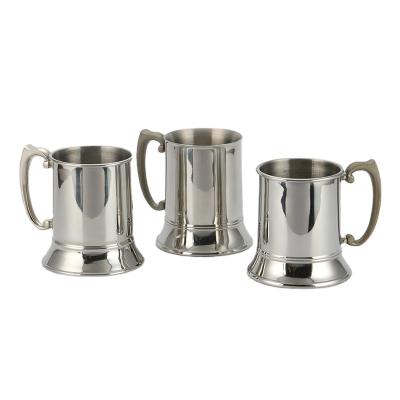 China New Type Sustainable Sale Mug Stainless Steel Beer Mug Making for sale