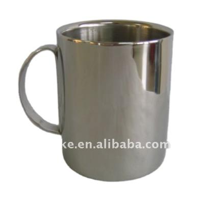 China Sustainable 8oz, 11oz, 13oz, 14oz, 16oz, 18oz Stainless Steel Beer Mug Double Wall Stainless Steel Mug for sale