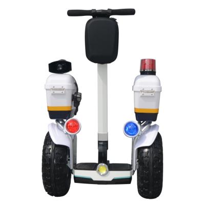 China Bluetooth+APP 2021 Stand Up Scooter 2400w Electric Trend Police Patrol Transport Vehicle With Adjustable Height Handle Scooter for sale