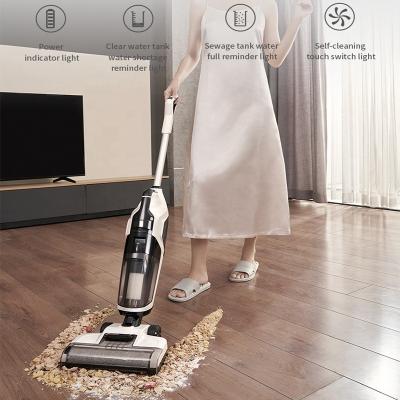 China Handy car household floor washing machine maker wirelesssmart robot cleaner automatic straight broom stick vacuum cleaner for sale