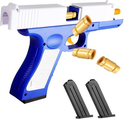 China Hand Loading Toy New Hot Selling Plastic Toy Gun Ejection Soft Bullet Toy Gun M1911 Small Electronic Toy Gun Firearm for sale