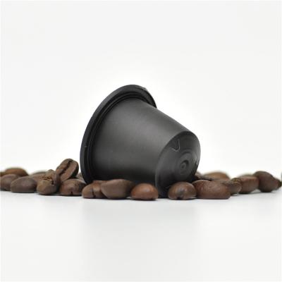 China Refillable Plastic Refillable Coffee Pods Plastic Nespresso Compatible Capsules for sale