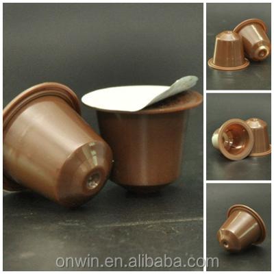 China Eco - Friendly Reusable Nespresso Coffee Capsule For Nespresso Or Similar Machines for sale