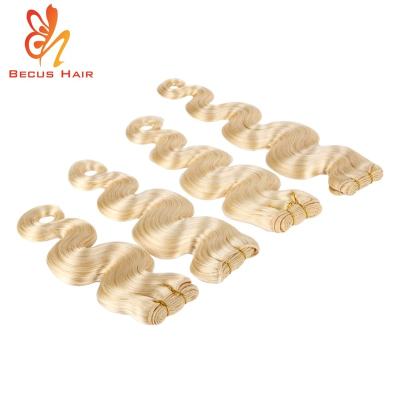 China Body Wave Alibaba Express Cuticle Aligned Hair Color 14 16 18 20 Inch Hair Ash Blonde Vietnamese Hair Bundles for sale