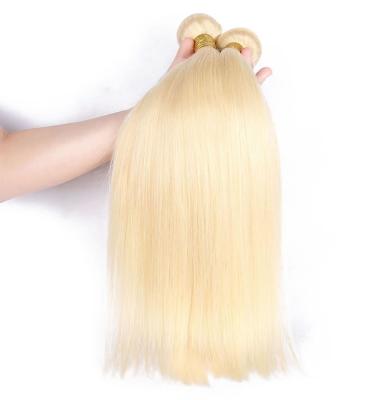 China Becus Human Hair Grade 10A Brazilian Straight Human Hair 3pcs Blonde #613 Lots In Stock for sale