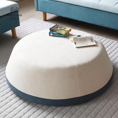 China Tufted Round Stool Ottoman Ottoman Stool Factory Direct Velvet Fabric Custom Made for sale