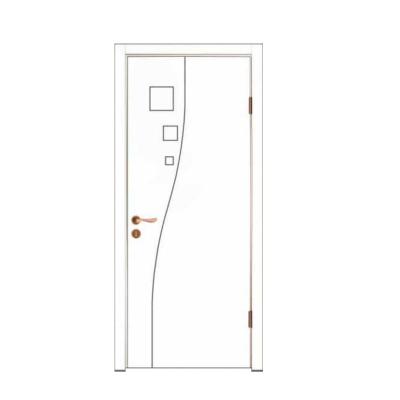 China Modern design waterproof wpc doors waterproof material interior door for sale