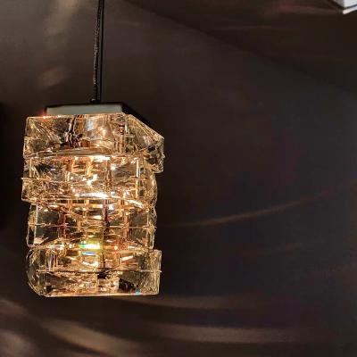 China Crystal Reflection LED Living Room Bedside Light Pendant Light Pendant Lamps For Home Contemporary Indoor Modern Luxury Ceiling Decor for sale