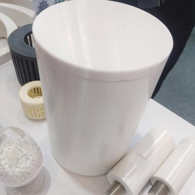 China Precision Grinding With 64mm Ball Mill Jar And Jar Lid Set for sale