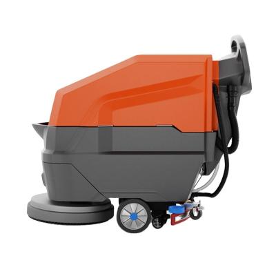 China LB-WB531 Hotels Industrial Cleaning Machine Single Disc Battery Operated Electric Walk Behind Floor Scrubber for sale