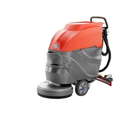 China LB-WB530 Hotels Electric Industrial Commercial Floor Scrubber By Battery Cleaning Machine Floor Washing Scrubber for sale