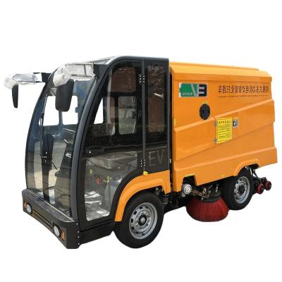 China LB-4WPET4000 New Energy Hotels Outdoor Enclosed Street Sweeper Full Machines Electric Street Cleaning Vehicles for sale