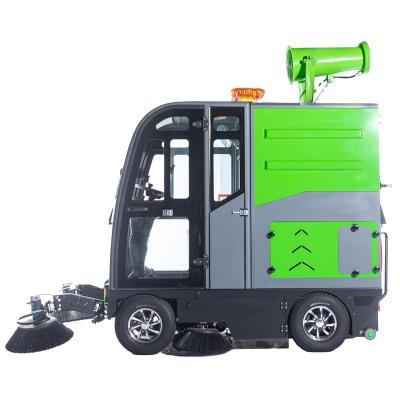 China LB-4WT2200 Electric commercial industrial floor cleaning machine truck sweeper mechanical road sweeper for hotels for sale