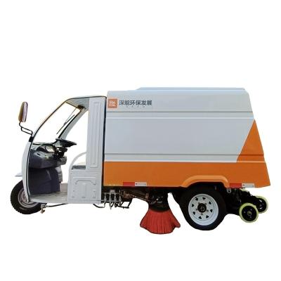 China LB-3WFEVSS Hotels Street Electric Power Outdoor Floor Sweeper Washing Machine For Roadmap Dust Rubbish Cleaning for sale