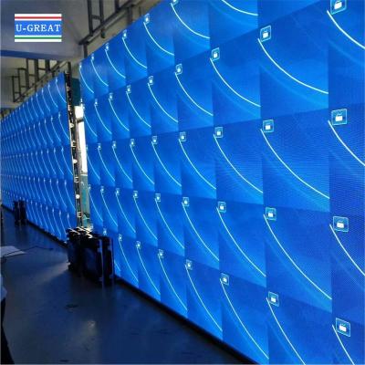 China P2.5 Indoor LED Video Wall High Definition SMD2121/SMD1415  Electronic for sale