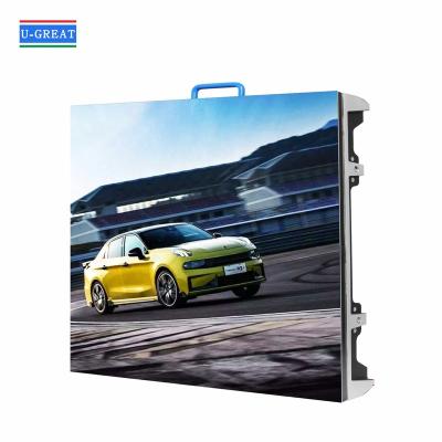 China Portable Indoor Rental LED Display  6500K~9500K Die Cast Aluminum for sale