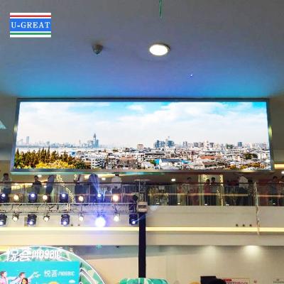 China P1.25 1.25mm P1.5 1.5mm P1.8 1.8mm 16:9 Cableless Connection Indoor Small Pixel Pitch Curved Led Video Wall Screen Display for sale