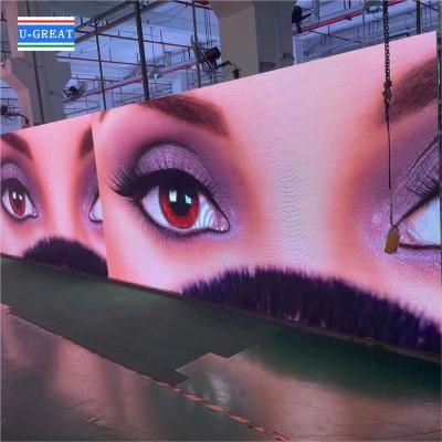 China Church Stage Backdrop Events Leddisplays P3 Screen Panels Video Wall Price Custom Led Display Rental Indoor Product for sale