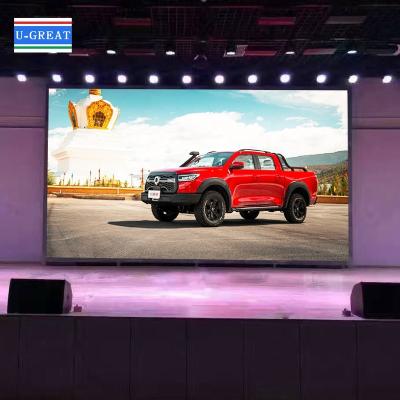 China Advertising Indoor LED Video Wall SMD2121 9500K-11500K Full Color for sale