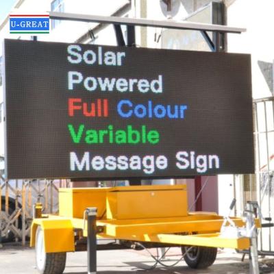 Cina P10 Advertising Outdoor LED Display Board  For Boar Mobile Trailer in vendita