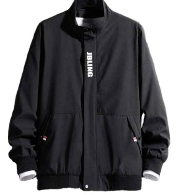 China Customized Breathable Double Layers Fabric Zipper Classic Style Waterproof Bomber Jacket for sale