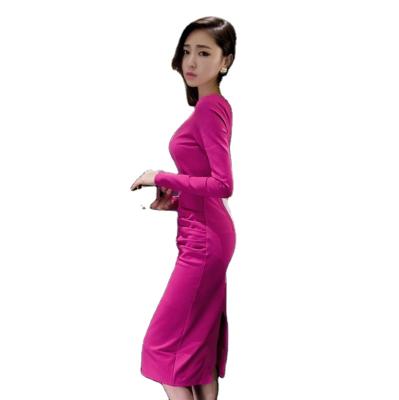 China Custom 100% Anti-Static Free Shipping Lady Dinner Party Slim Fit Dress Dress for sale