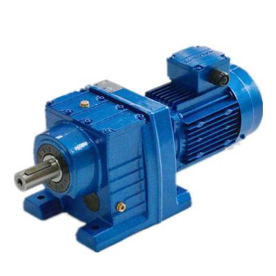 China Building Material Stores R Series Helical Integrated CE Helical Gearbox, ISO Certificate Helical Gearbox, 10 Speed ​​Helical Gearbox for sale