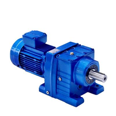 China Building material stores ER47 geared motor speed helical gear reducers helical speed reducers for sale