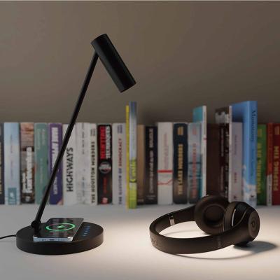 China Dimmable Modern Book Light Modern Key with 6 Level Adjustable Wireless Table Light Reading Table Lamp for sale