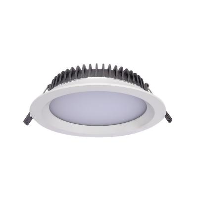 China Modern Commercial Adjustable 30w Fixture Recessed LED Downlight Ceiling Light For Shopping Mall for sale