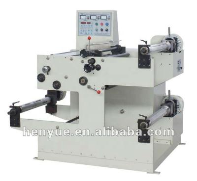 China FQ-550 printing shops adhesive label cutting machine/rewinder sticker cutting machine for sale