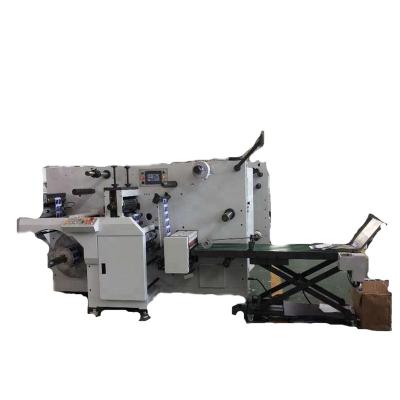 China JX-320 HENYUE rotary printing magazines/semi-rotary label machine film label die-cutting machine for sale