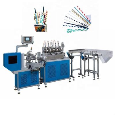 China Various Factory Promotional Goods Using Rice Spoon Rice Paper Straw Making Machine for sale