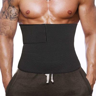 China Sports Waist Trainer Waist Trainer For Men Weight Loss Sauna Belt Waist Cincher Body Shaper Corset Slimming Band Tummy Control Belt Burner Wholesale for sale