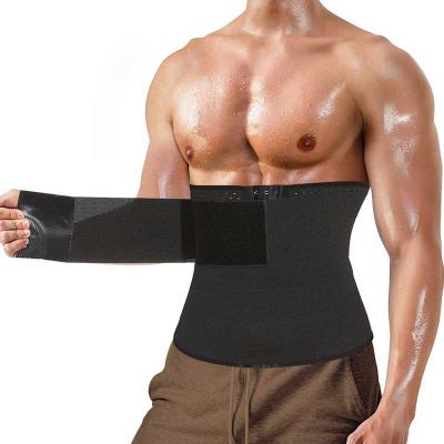 China Sports Waist Trainer Waist Trainer with Wrap for Men Weight Loss Sauna Belt Waist Cincher Body Shaper Corset Slimming Band Workout Belly Belt for sale