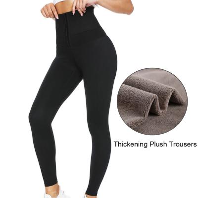 China Thickening Body Shaper Sustainable Workout High Waisted Trainer Tummy Control Pants Yoga Women High Elasticity Sport for sale