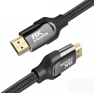 China Ksin Factory Supply Ultra High Speed ​​Gold Plated COMPUTER HDMI TO HDMI CABLE With 3D Ethernet 8K 60Hz For HDTV Computer for sale