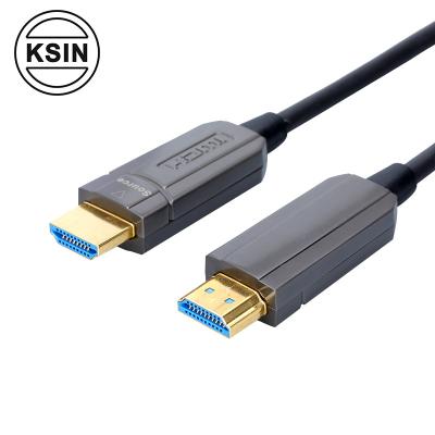 China COMPUTER AOC Fiber Optic HDMI Cable Support 8K@60Hz HDR ARC HDCP2.2 For PS4 HDTV Projector 10m, 20m, 30m, 40m, 50m, 60m, 80m, 100m for sale