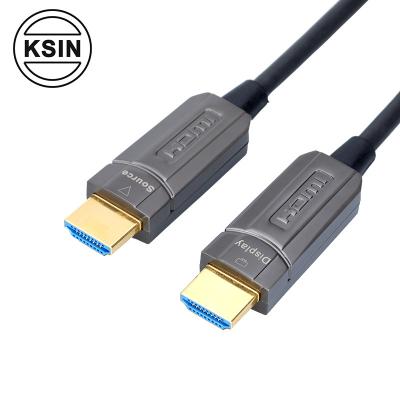 China COMPUTER Factory Wholesale Fiber Optic HDMI AOC Cable For Laptop Blu-ray Player PS4 Xbox HDTV Projector 8k HDMI Fiber Optic Cable for sale