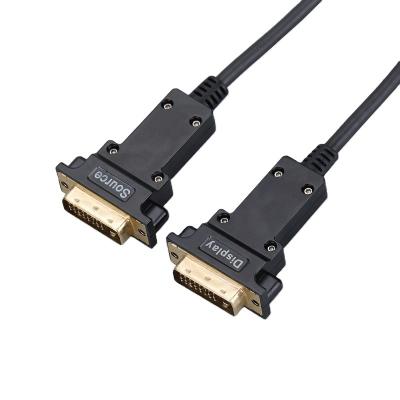 China COMPUTER AOC DVI Micro Fiber Cable 4k 18gbps dvi to dvi optical cable for sale