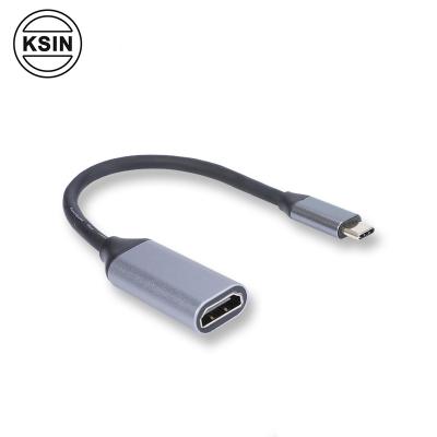 China Camera Best Selling USB C To Hdmi Cable HDMI Adapter Cable Converter Aluminum for sale