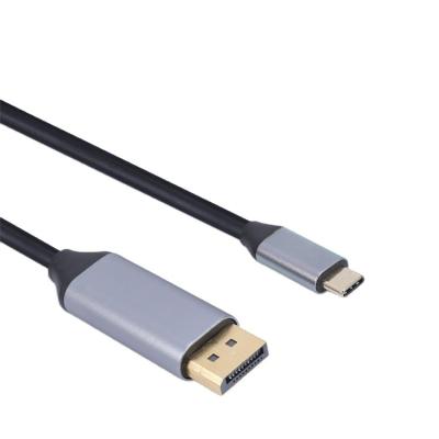 China HDTV USB Type C to Male DisplayPort DP 4K 60Hz Converter Adapter Cable for Macbook Air Pro for sale