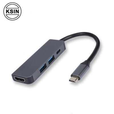 China MULTIMEDIA wholesale price high quality USB C multimedia hub 4 in 1 for laptop for sale