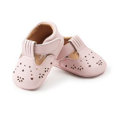 China Wholesale First Stage Flat Shoes Toddler Spring Baby Daily Wear Soft Sole Shoes for sale