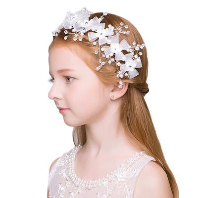 China Latest Alloy Design Boutique Bridesmaids Headpiece Pearl Headband for sale